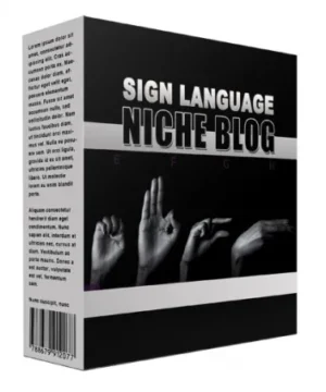 New Sign Language Flipping Niche Blog