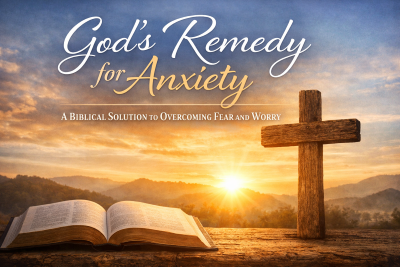 God’s Remedy for Anxiety A Biblical Solution to Overcoming Fear and Worry