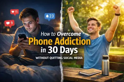 How to Overcome Phone Addiction in 30 Days Without Quitting Social Media