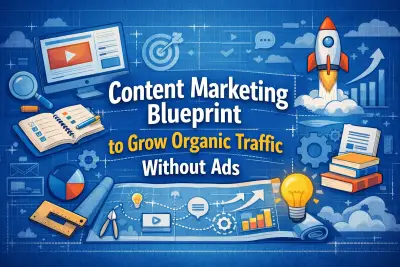 Content Marketing Blueprint to Grow Organic Traffic Without Ads