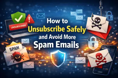 how to unsubscribe safely from spam emails